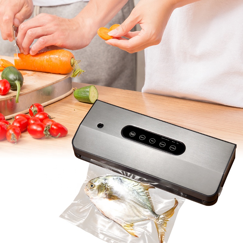 2 1 Electric Stainless Steel V - Food Vacuum Sealer Machine ulasan dan harga
